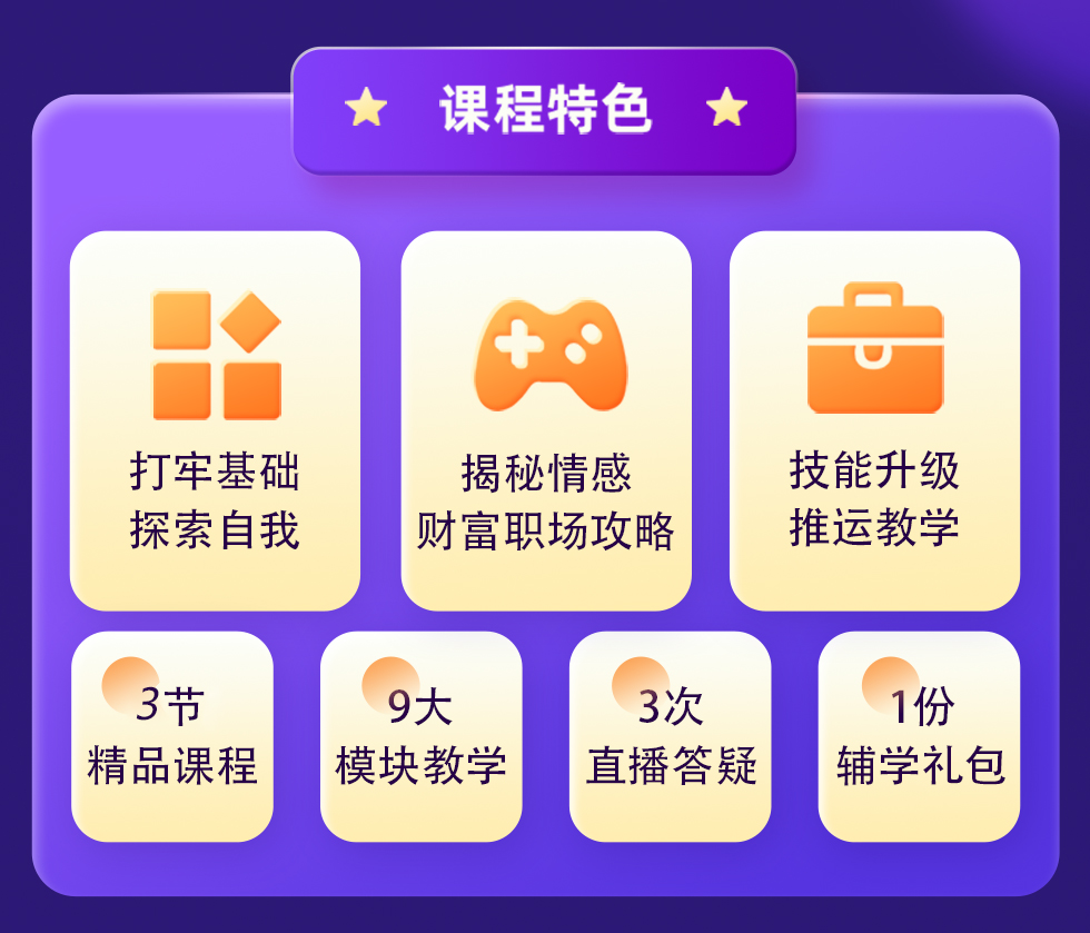 《星座人生揭秘训练营》限时免费-广州圆了信息科技有限公司